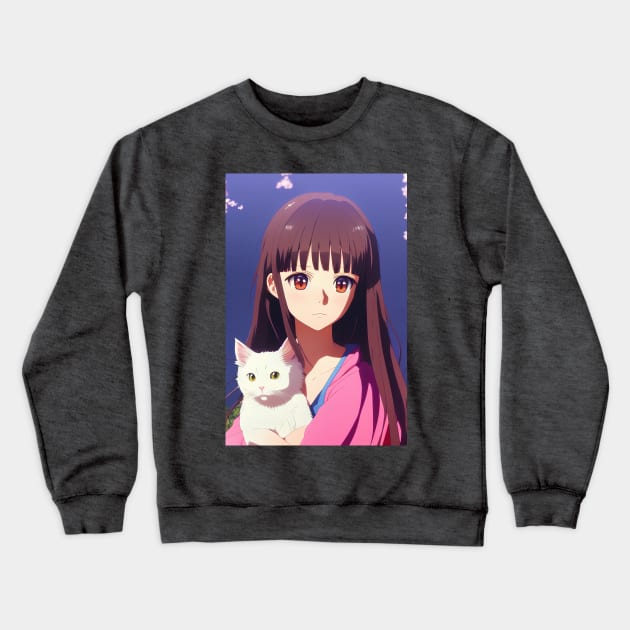 Kawaii Crewneck Sweatshirt by Artieries1